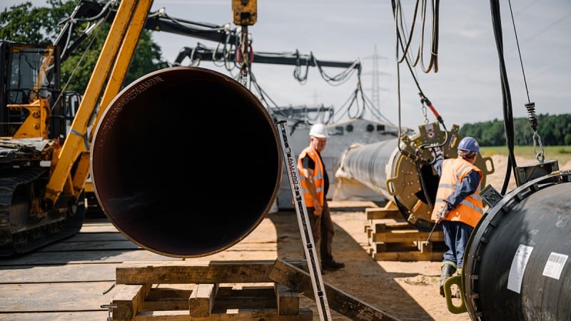 Pipeline-Arbeiten für ZEELINK