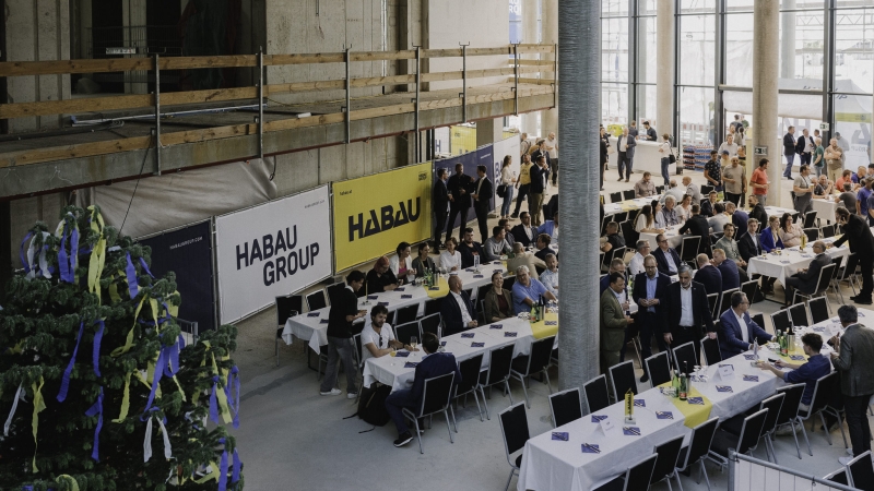 Gefeiert wurde in der Lobby des Central Hub. © Julia Dragosits