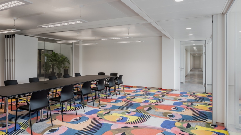 Central Hub im Quartier TwentyOne © MW-Architekturfotografie / HABAU GROUP