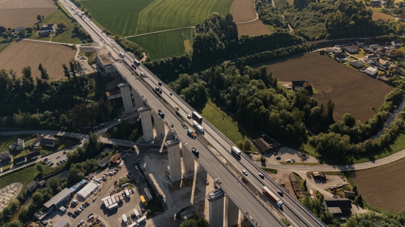 Querverschub Aurachbrücke ©MW-Architekturfotografie / HABAU GROUP