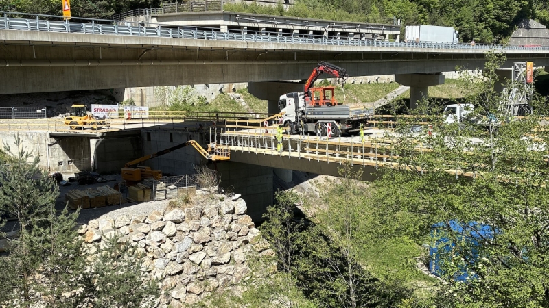 HABAU GROUP saniert Weströhre des Karawankentunnels © HABAU